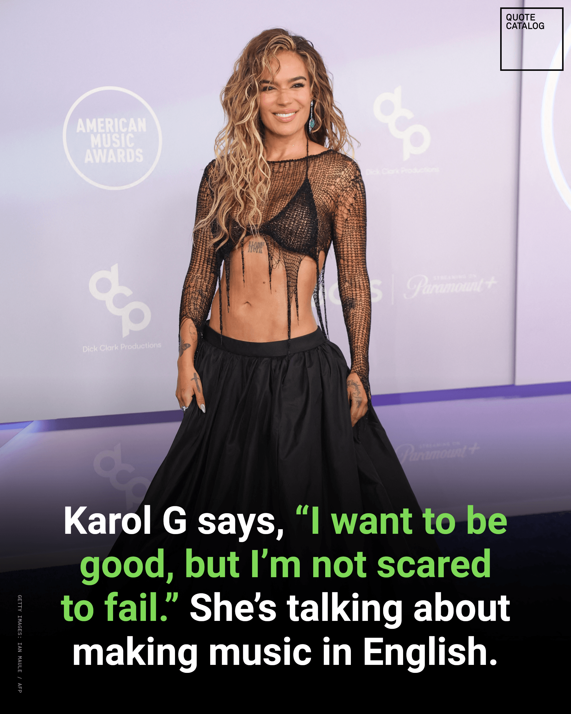 Karol G says her voice sounds a little different when she sings in English, and getting comfortable with that change took time. The 35-year-old Colombian singer…