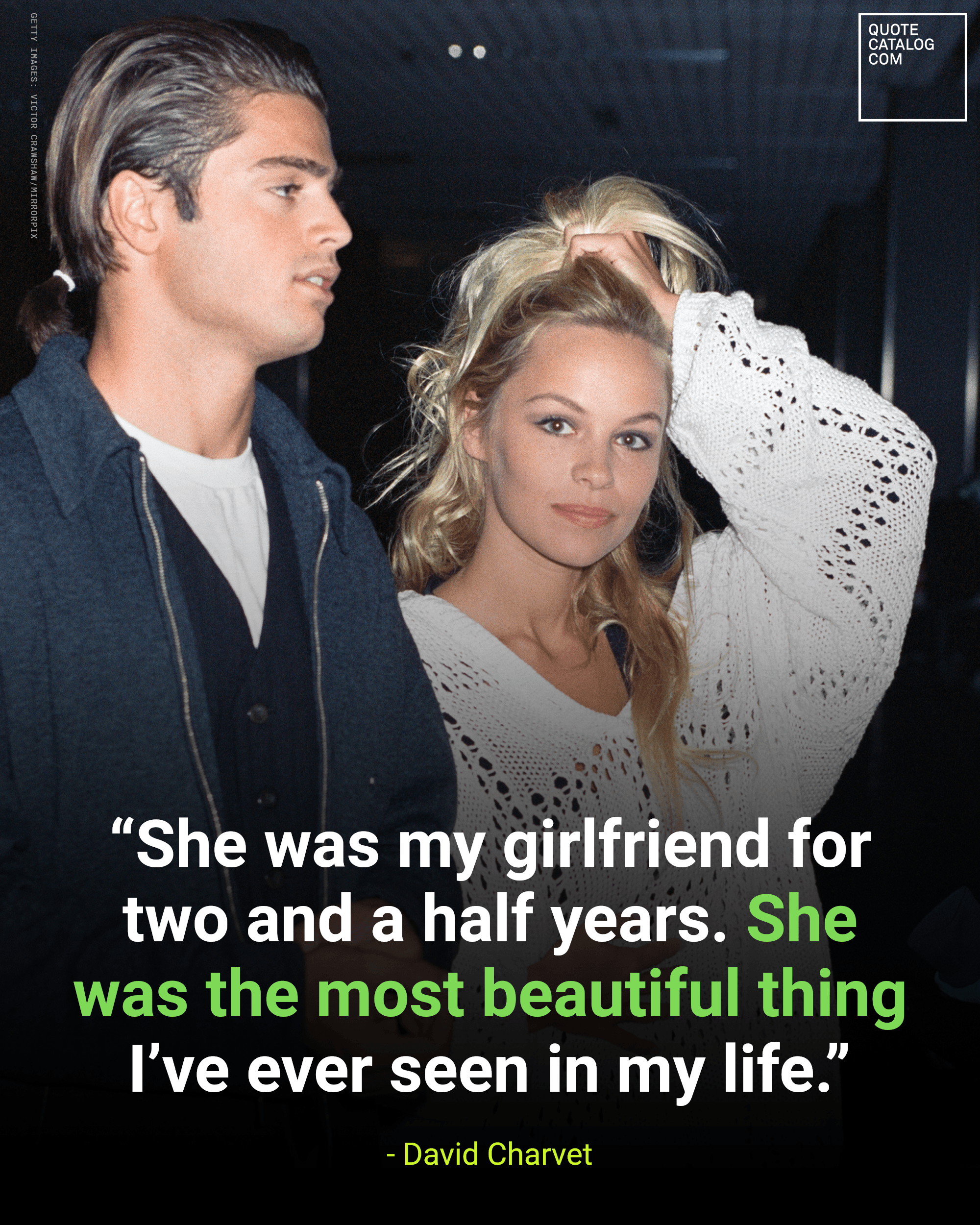 “They needed another girl on the show and I told them, ‘You guys should meet Pamela.'" 👀 David Charvet says he recommended Pamela Anderson for Baywatch before…